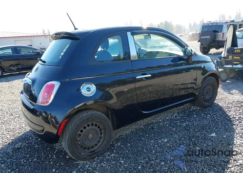 2013 Fiat 500 Pop из США, поврежденный, VIN 3C3CFFAR4DT608435